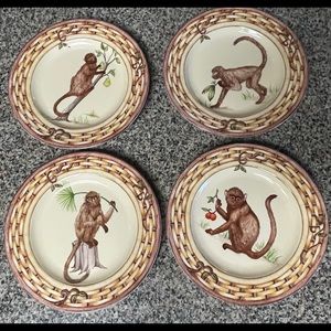 American Atelier “Monkey” Salad Plates.